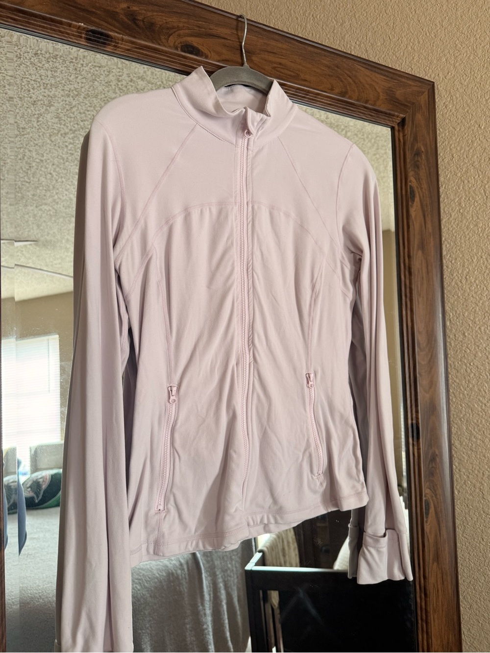 lululemon athletica Pale Pink Full-Zip Active Jacket